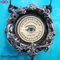Ouija Board, Witched Eye Talisman, Reading Psychic Amulet Magic Powers, Witchcraft Pendant Charm, Evil Eye Witch Jewelry