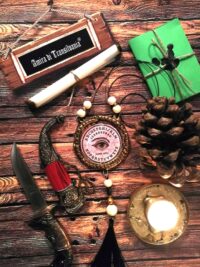 Ouija Board, Witch Eye Talisman, Reading Psychic Amulet Magic Powers, Witchcraft Pendant Occult Pentacle