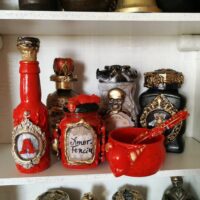 Magic Potion Bottle, Spell Jar Apothecary Cabinet Vintage Glass, Amortentia Love Forever Altar Ritual
