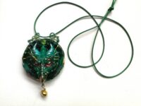 Dragon Head Amulet, Evil Eye Lucky Charm, Celtic Symbol Talisman Occult Jewelry Viking Protection