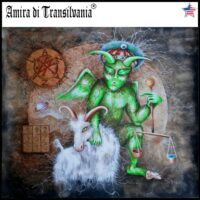 Azazel Demon, Magic Talisman Azazel Sigil, Protective Amulet Evil Eye, Satanic Pendant, Lemegeton Goetia Demon Seal