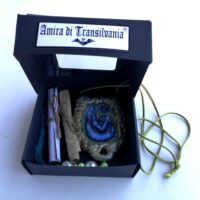 Botis Demon Protective Talisman Amulet Evil Eye, Magic Power Goth Jewel Witchcraft, Lemegeton Ars Goetia Sea Monster