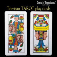 Antique tarot card, oracle, limited edition, italian tarot, trevisan, play card, divination, fortune teller, cartomancy