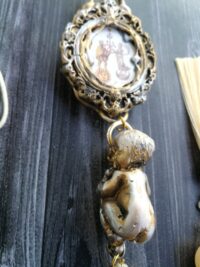 The Alchemist, Paracelsus Homunculus Amulet, Esoteric Knowledge Talisman, Alchemy Symbols Pendentif, Hermetic Philosophy