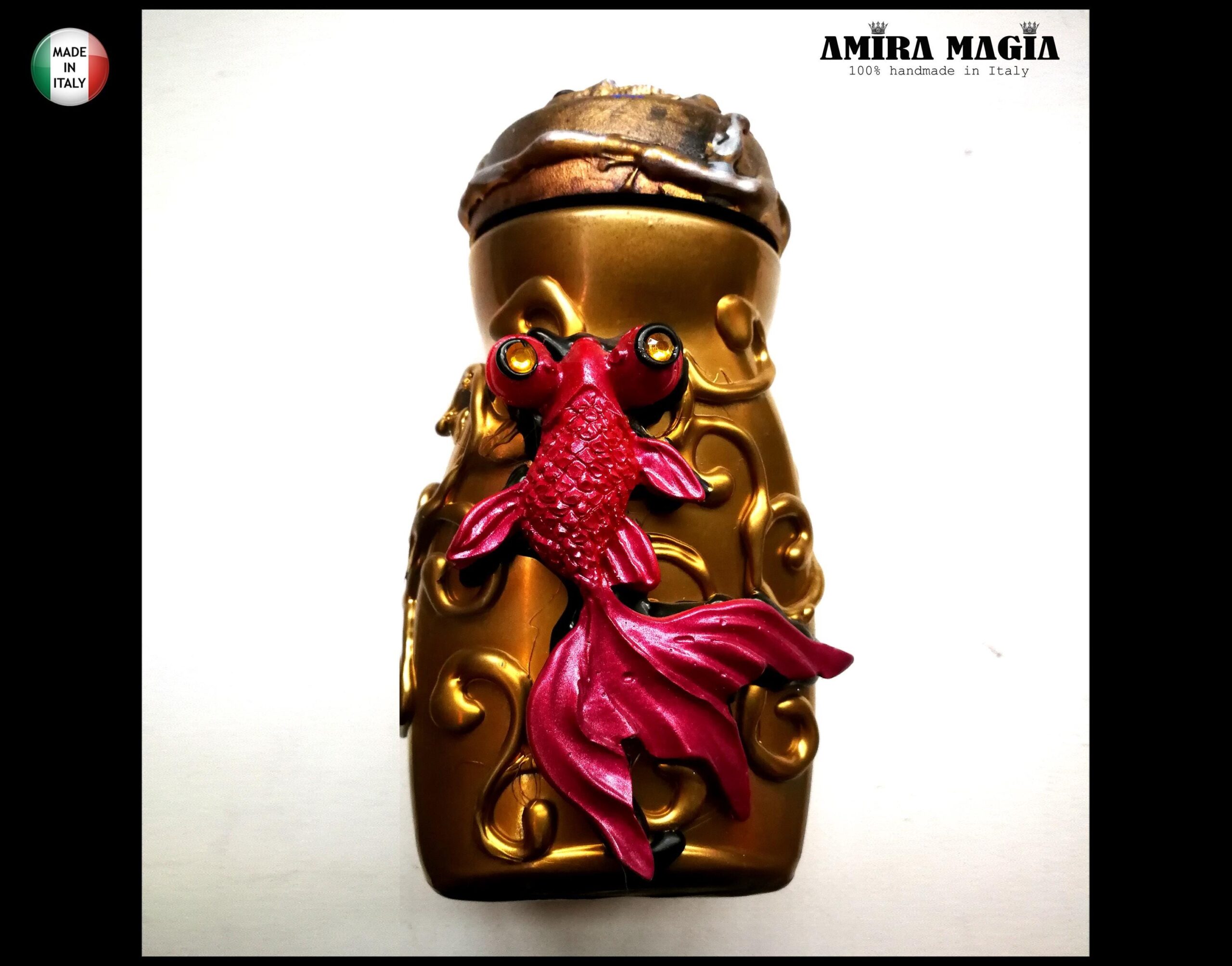 Witchy Decor, Gillyweed Magic Potion, Natural Herbology Bottle Apothecary Cabinet, Magical Fish Spell Jar