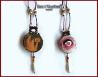 Amber Djinn Spirit Vessel Amulet – Prosperity, Protection & Manifestation Talisman Evil Eye Occult Jewelry Witchcraft
