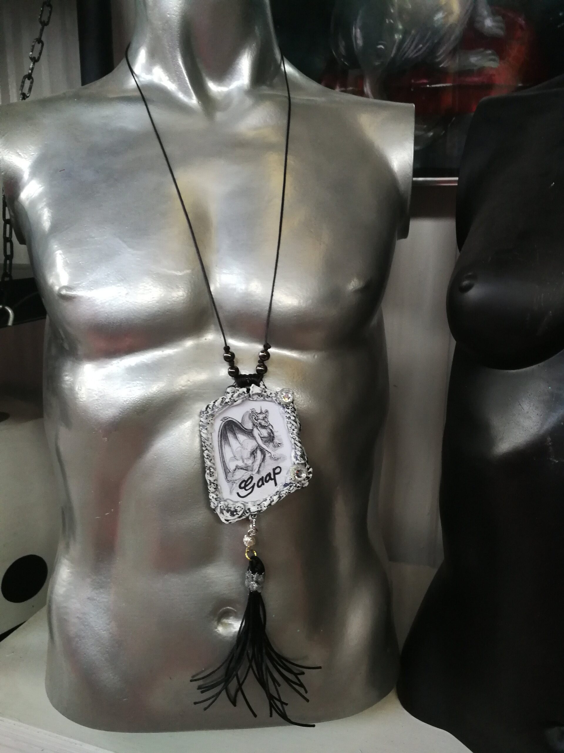 Goetia Demon Gaap Seal, Protective Talisman Amulet Evil Eye, Magical Power Witchcraft Lemegeton Sigil
