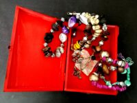 Dybbuk Box, Black Witchcraft Set, Satanic Lucifer, Beginners Magic Ritual, Altar Decor Wooden Chest