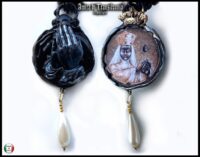 Black Madonna, Prayer Necklace Amulet, Magical Power Protective Talisman, Sacred Protection Amulet Magic Pendant