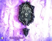 Lilith Goddess, Magic Ritual Spell Amulet, Dark Gothic Cathedral Talisman, Magical Pendant Esoteric Jewelry