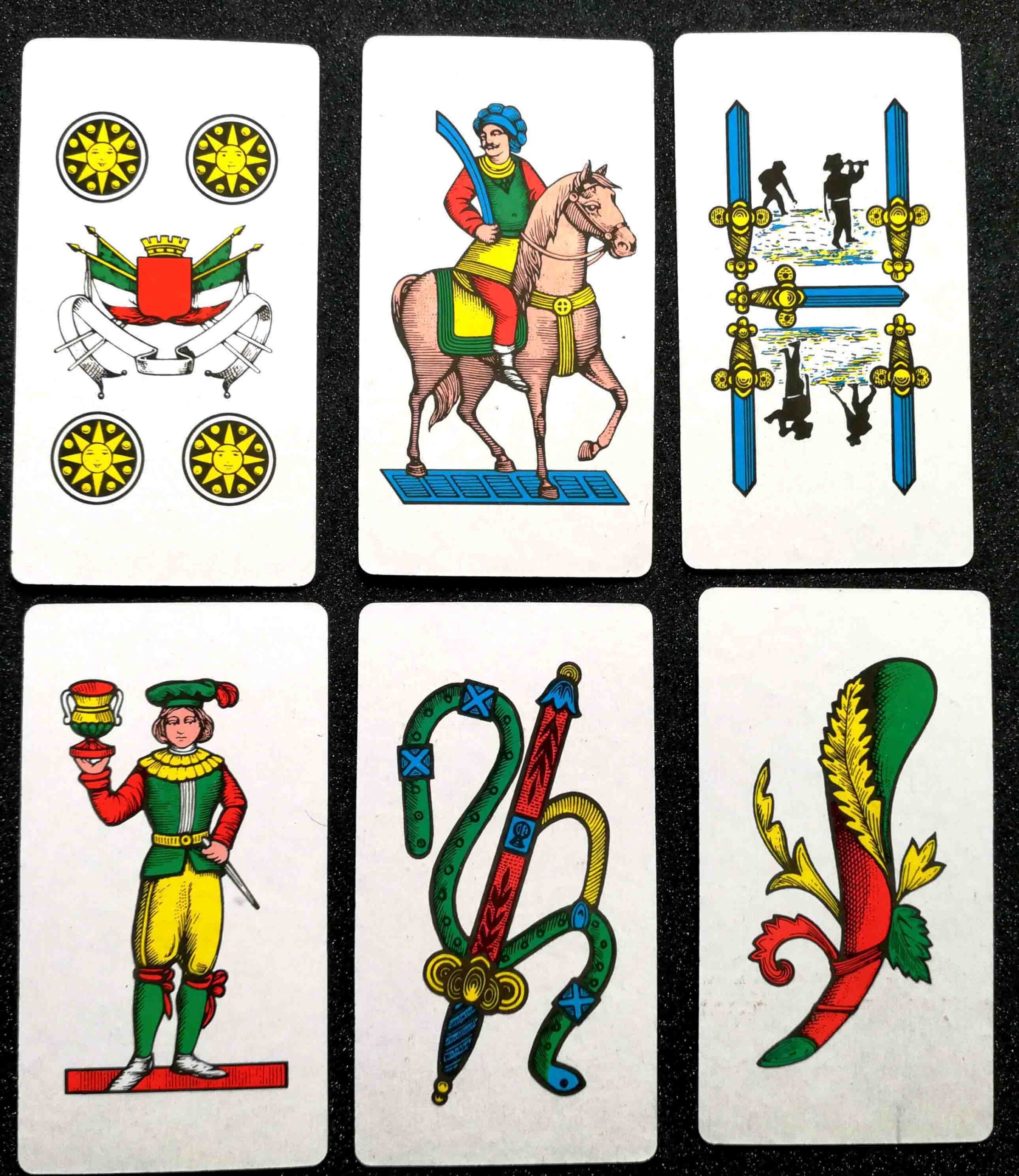 Antique Tarot Card, Oracle Card Limited Edition Italian Napoletan, Divination Fortune Teller Cartomancy Bridge Play Game