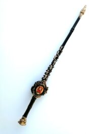 Magic Wand Witch Wood Stick, Traditional Witchcraft Altar, Satanist Wizard Sanctuary, Satanic Magician Baphomet Lucifer