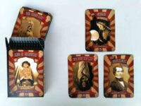 Freak Show, Circus Tarot Cards Deck, Scary Clown Creepy Vittorian Steampunk, Curiosity Curio Cabinet, Weird Oddities