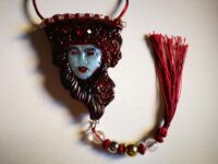 Agrat Bat Mahlat Goddess, Gothic Divinity Jewelry Kabbalah Magic, Esoteric Talisman Witchcraft Pendant Deity Witch