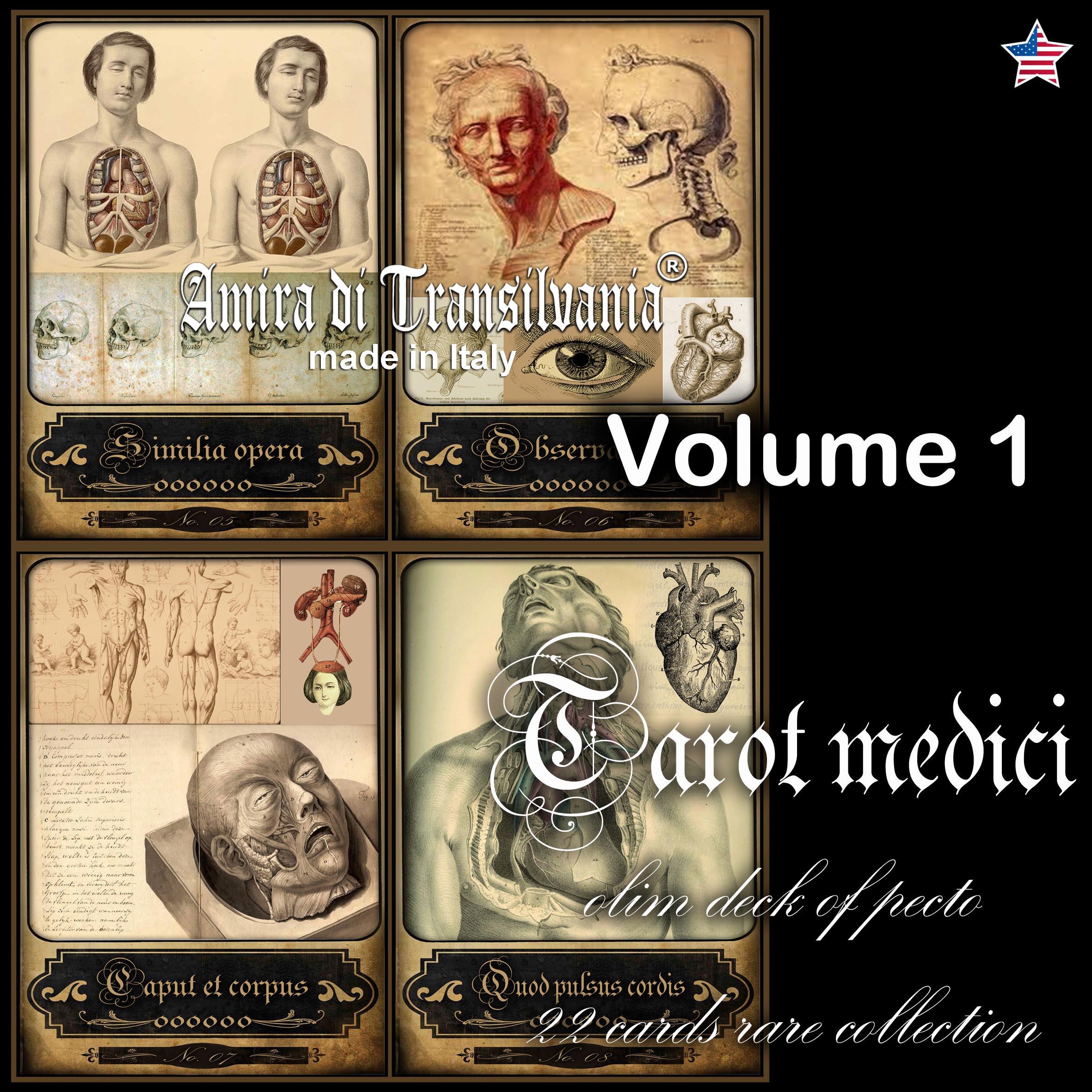 Tarot Medicine, Oracle Card Deck, Old Medical Vintage Anatomy Antique Surgery, Apothecary Witchcraft Coven