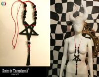 Inverted Pentagram Star, Satan Symbol Sigil of Lucifer, Satanic Pendant Magic Talisman, Dark Witch Amulet