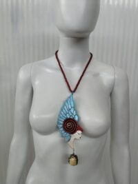 Guardian Angel, Cherubim Pendant Winged Angel Wings, Magic Talisman Archangel Cherub Amulet Infinity Power
