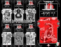 Japanese Anime, Monster Tarot Cards, Anime Manga Oracle Kakashi Itachi, Kaiju Yokai Katana Lain, Ninja Samurai Japan Folk