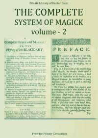 Antique Book Ancien Magic, Secret Societies Occultism Esotericism, Complete System Occult Magick, Forbidden Knowledge