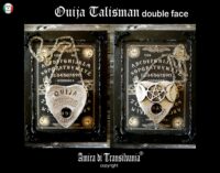 Ouija Board, Pentagram Star Triple Moon Necklace, Magic Powers Amulet, Witchcraft Pendant Occult Jewelry