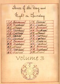 Handwritten Book, Antique Manuscript Occult Grimoire, Kabbalah Lesser Key of Solomon, Magic Kabbalistic Seal