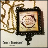 Alchemy Symbol, Talisman Witch Amulet Alchemist Witchcraft, Gothic Pendant Wicca Pentacle Ouroboros, Good Luck Key Snake