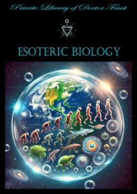 Biology Book, Esoteric Biological Science, Magic Humanistic Occult Secrets Manual, Genetics Evolution Zoology Life Study