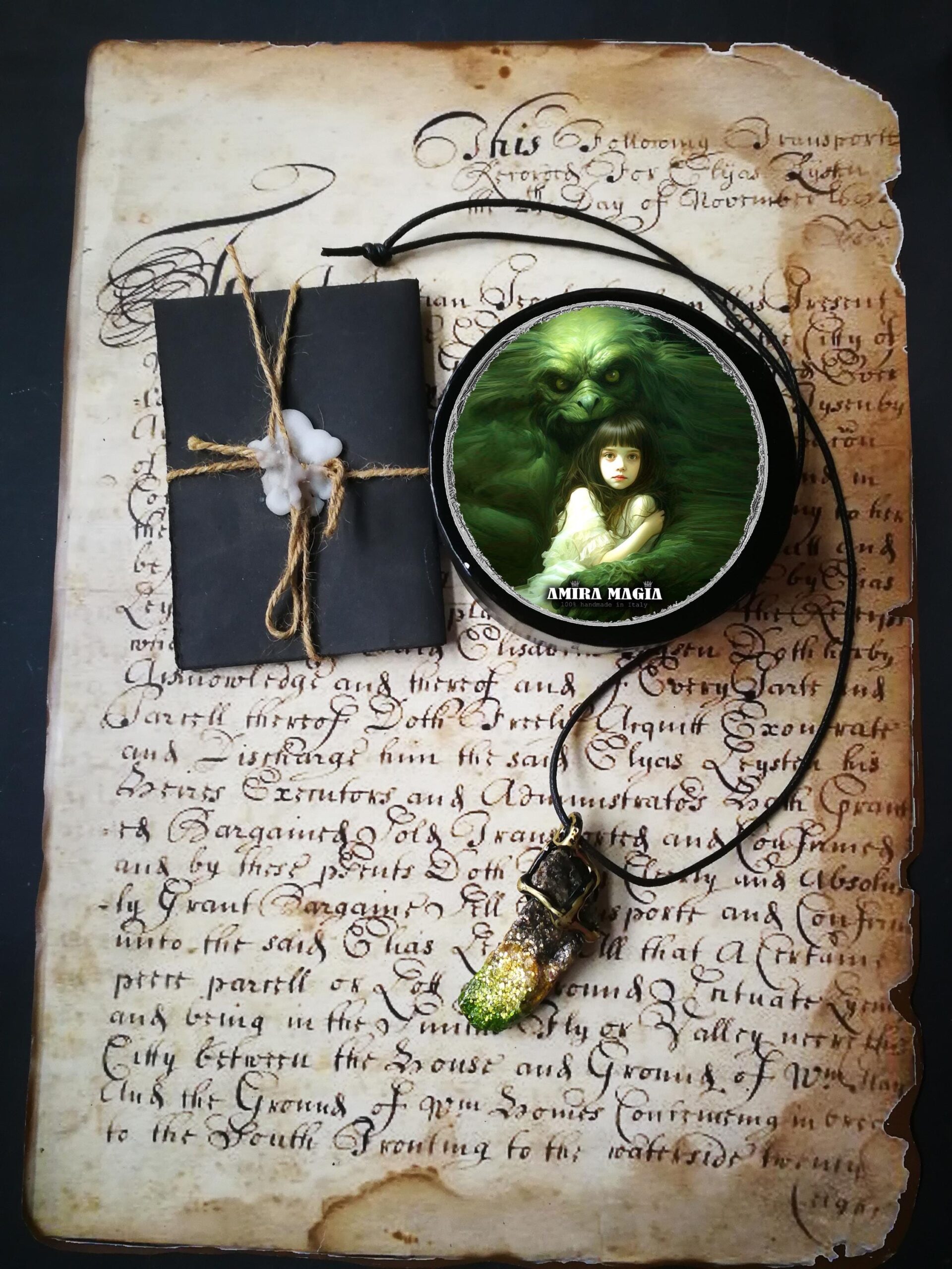 Witch Familiar, Protection Charm Shield Aura Energy Protective Magic Object, Spirit Guide Raw Stone