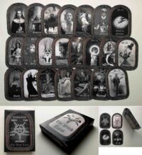 Witch Tarot Cards Deck, Major Arcana, Divination Oracle Wicca Occult Pagan Tolls, Gothic Witchcraft Clairvoyant Medium
