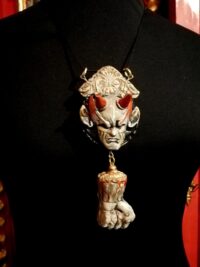 Sigil of Moloch Demon Esoteric Amulet Evil Eye Pendant Occult Jewelry Magic Powerful Seal Talisman