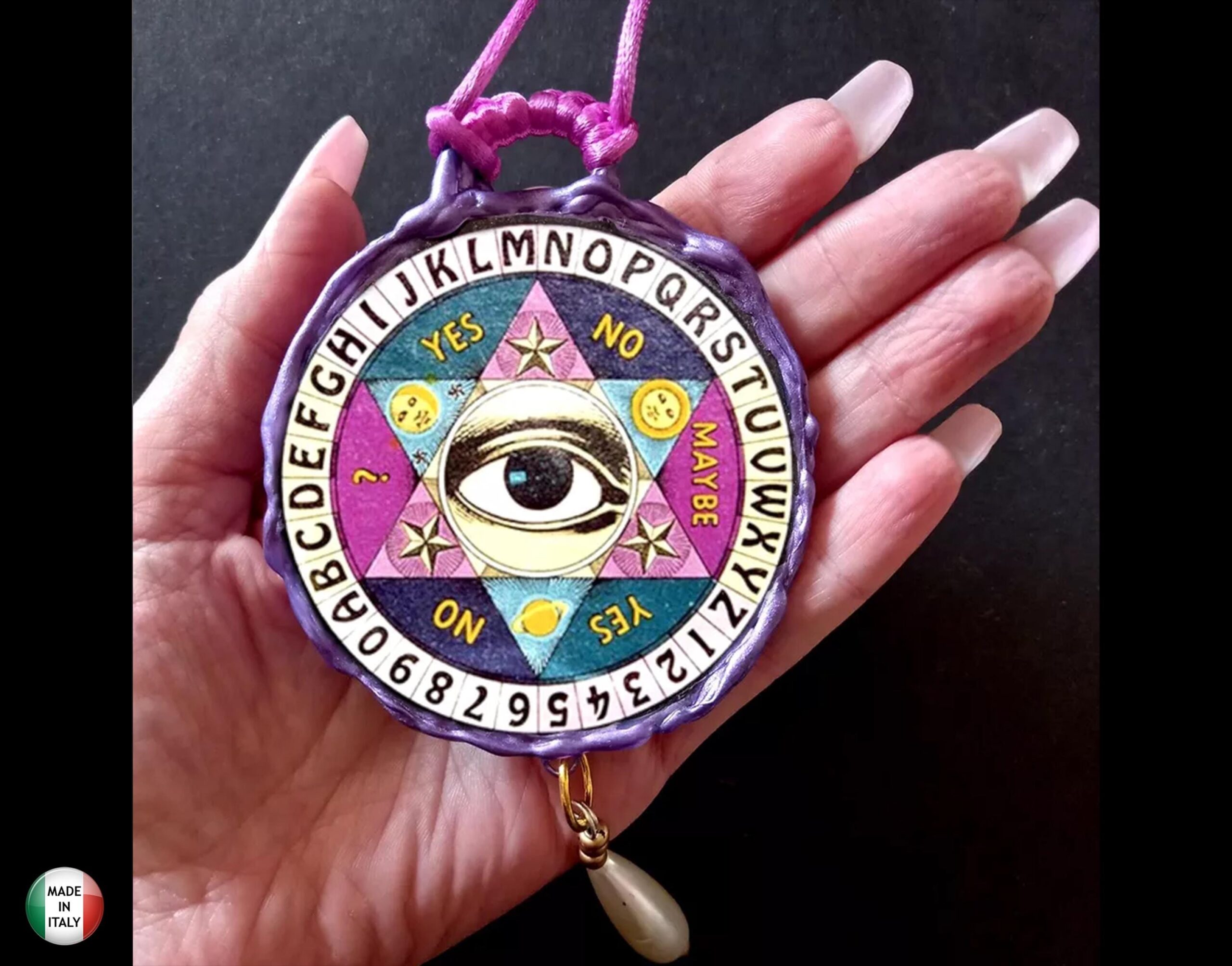 Ouija Board Hocus Pocus, Pendulum Psychic Planchette, Witch Ritual Tools Talking Table, Magic Altar Clairvoyance Medium