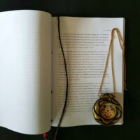 Antique Book Magick Occult, Kybalion Manuscript Hermetic Powerful Magic, Esoteric Occultism Grimoire Vitriol Magick Eye
