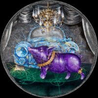 Good Luck Amulet, Pig Richness Symbol, Attraction Wealth Success Money Abundance Rich Magic Power Talisman