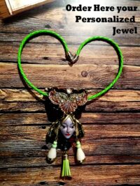 Hecate Goddess, Cursed Doll Dark Magic Necklace, Haunted Talisman Amulet, Witchcraft Pendant Witch Jewelry