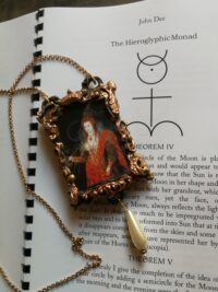Magic Books, Witchcraft Antique Manuscript John Dee Occultist, Occult Ceremonial Dark Magick Ritual Grimoire Monad Seal