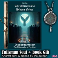 Magic Grimoire Book, Esoteric Order Occultism Secret Societies, Dark Occult Antique Forbidden Knowledge Author Signed