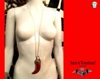 Cornicello Charm Protection, Italian Horn Tusks Ethnic Talisman, Evil Eye Pendant Amulet, Magical Power