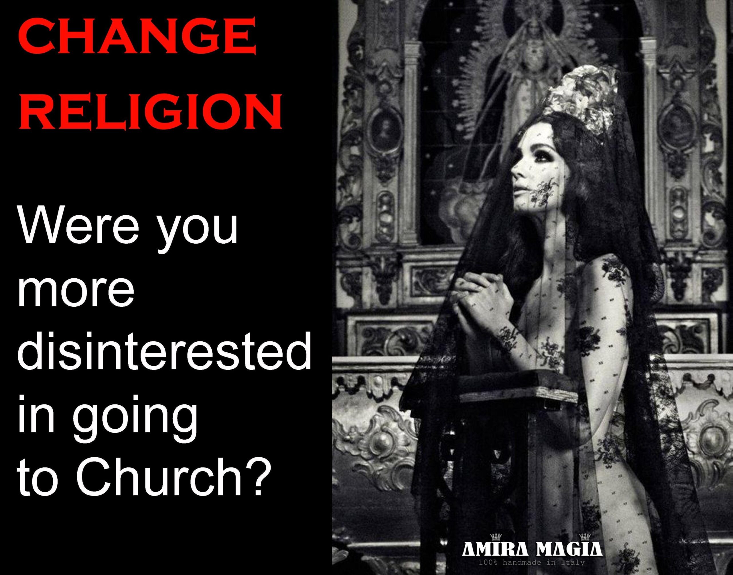Change Religion, Transformation Attunement Magic Synchronization Current, Correct Mindset Become Pagan Occult Witch & Wizard