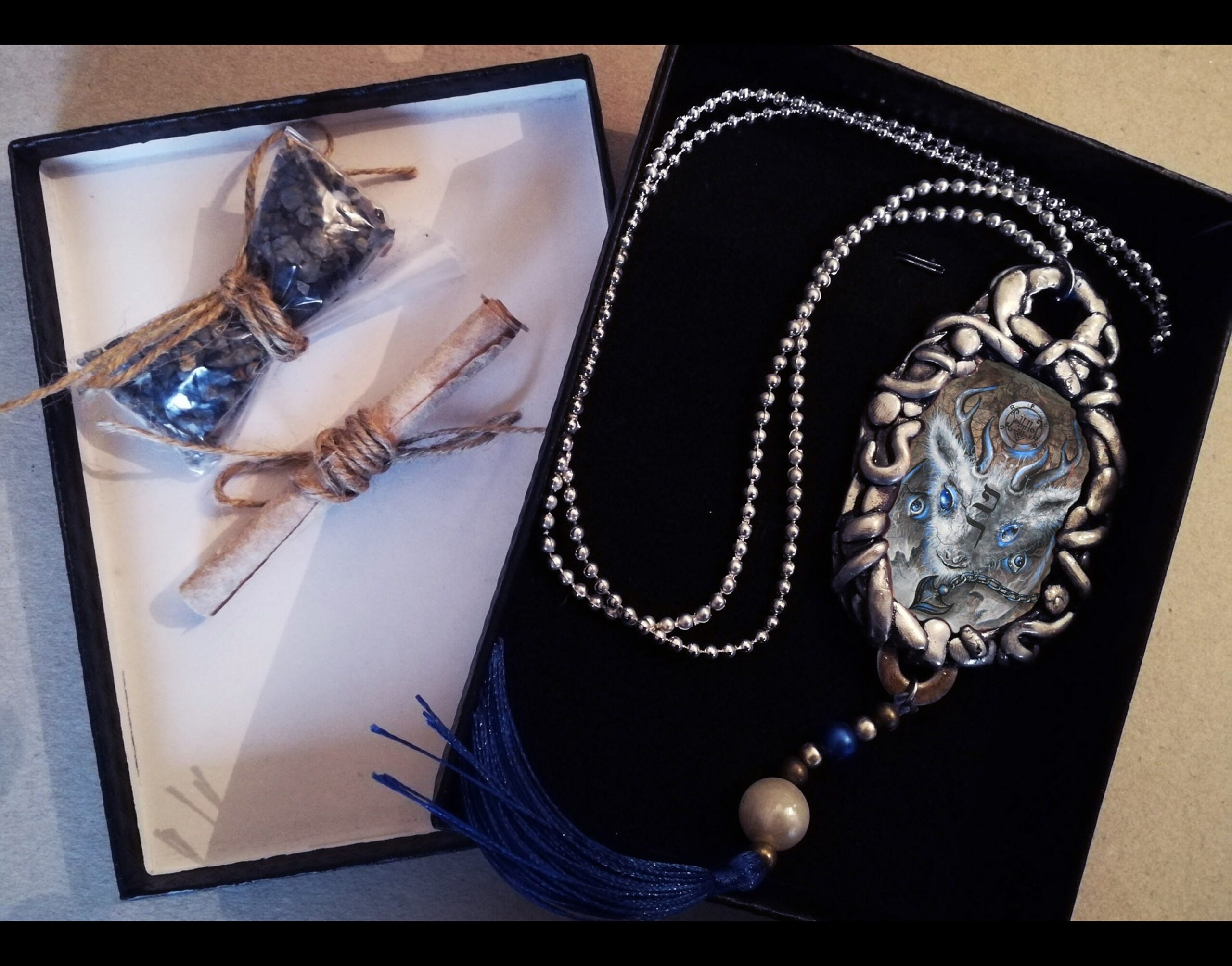 Furfur Demon, Love Talisman, Love Attraction, Amulet, Evil Eye, Magic Power, Goth Jewel, Witchcraft Lemegeton, Goetia,