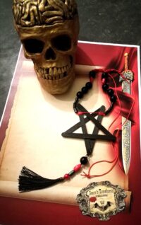Antique Book Occult, Diabolic Satanic Magic Satanism, Satan Witchcraft Devil Practical Manual, History Manuscript