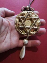 Antique Book, Occult Magic Esoteric, Kabbalah Grimoire, Kabbalistic Hebrew Jewish Manual, Secret Societies Knowledge