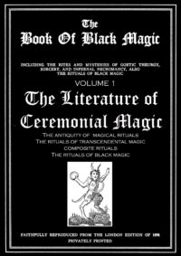 Antique Book Ritual, Theurgy Ceremonial Magic Gnosticism, Satanic Manuscript Esoteric Satanism, Secret Societies Grimoire