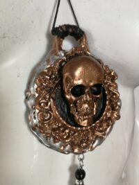 Aleister Crowley OTO Seal, Magus Wizard Occultist Skull Pendant, Thelema Talisman Esoteric Sigil Star, Amulet Goth Jewel
