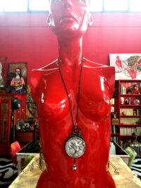 Sign of Aries Constellation, Star Horoscope Talisman Necklace, Zodiac Amulet Divination Pendant, Men's Jewelry Fire Sign