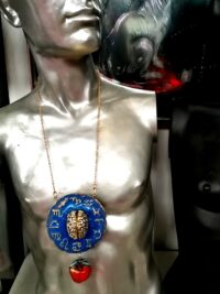 Love Amulet, Astrological Talismans Symbol, Magic Power Garden of Eden Evil Eye Protection Occult Jewelry