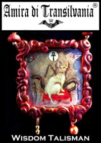 Sphynx Cat, Magic Talisman Egyptian Symbol Evil Queen Protection Amulet, Witchcraft Amulet Magical Power