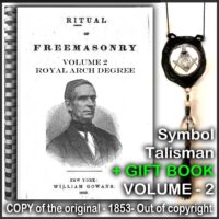 Freemasonry Book Set Illuminati All Seeing Eye, Antique Knights Templar Magic Occult Masonic Mythology Metaphysical Gift