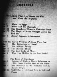 Antique Magic Book, Occult Dark Magic Rituals, Esoteric Sorcery Secret Societies, Kabbalah Cabalistic Book of Moses