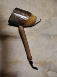 Smoking Pipes, Antique Shamanic Tobacco Ritual, Sacred Tribal Shaman Herb, Native American Tribe Antiquarian Old Tolls