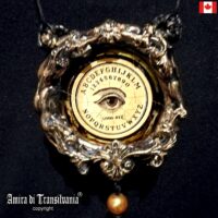 Ouija Board, Witched Eye Talisman, Reading Psychic Amulet Magic Powers, Witchcraft Pendant Charm, Evil Eye Witch Jewelry